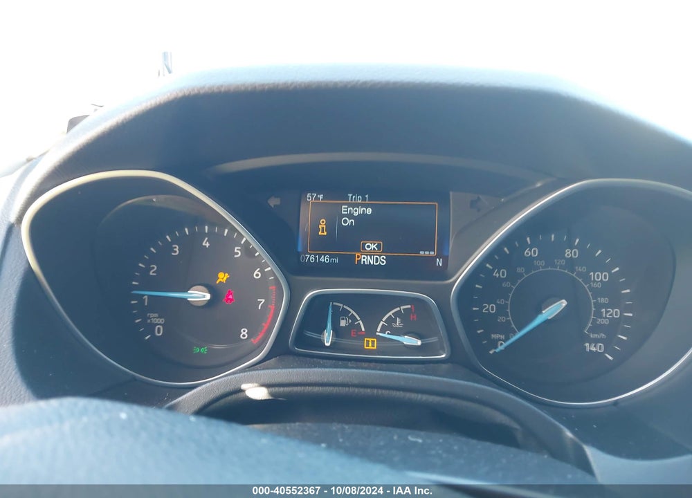 2017 FORD FOCUS SEL VIN: 1FADP3H2OHL298389