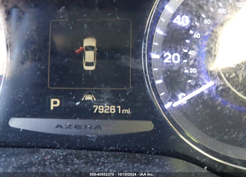 2015 HYUNDAI AZERA LIMITED VIN: KMHFH4JG5FA448335