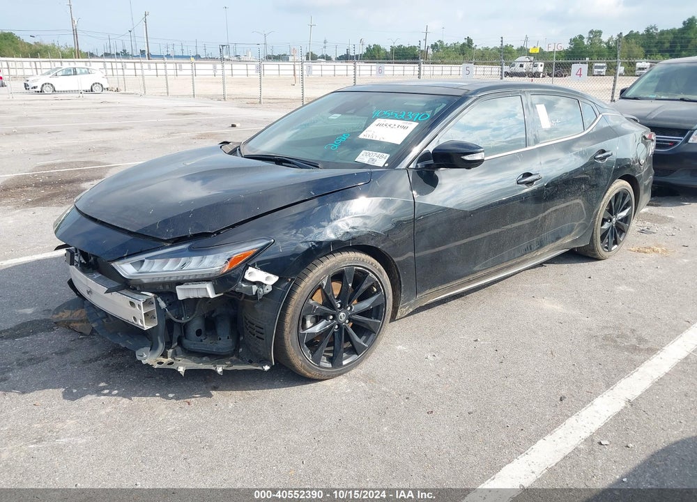 2020 NISSAN MAXIMA SR XTRONIC CVT VIN: 1N4AA6EV2LC386180