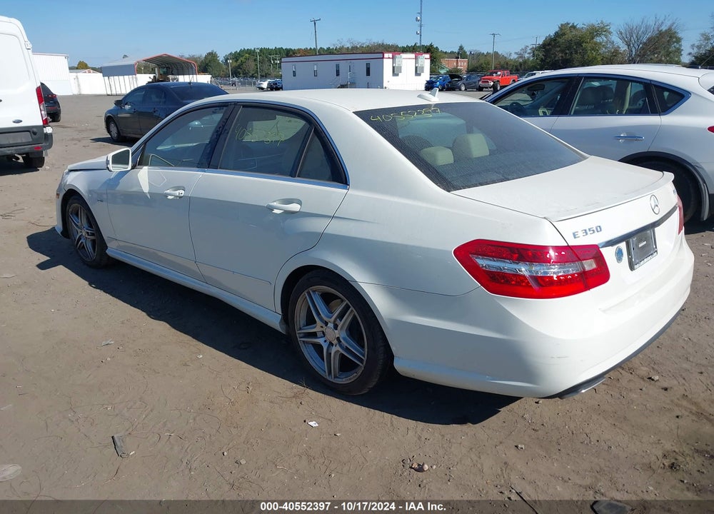 2012 MERCEDES-BENZ E 350 4MATIC VIN: WDDHF8JB2CA654292