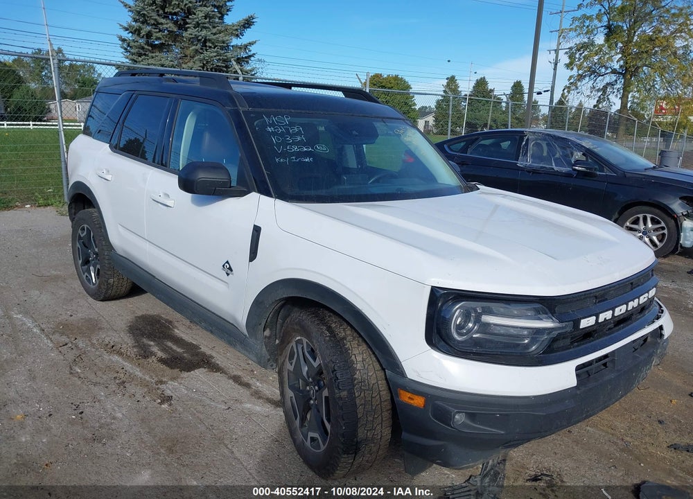 2021 FORD BRONCO SPORT OUTER BANKS VIN: 3FMCR9C65MRB05822