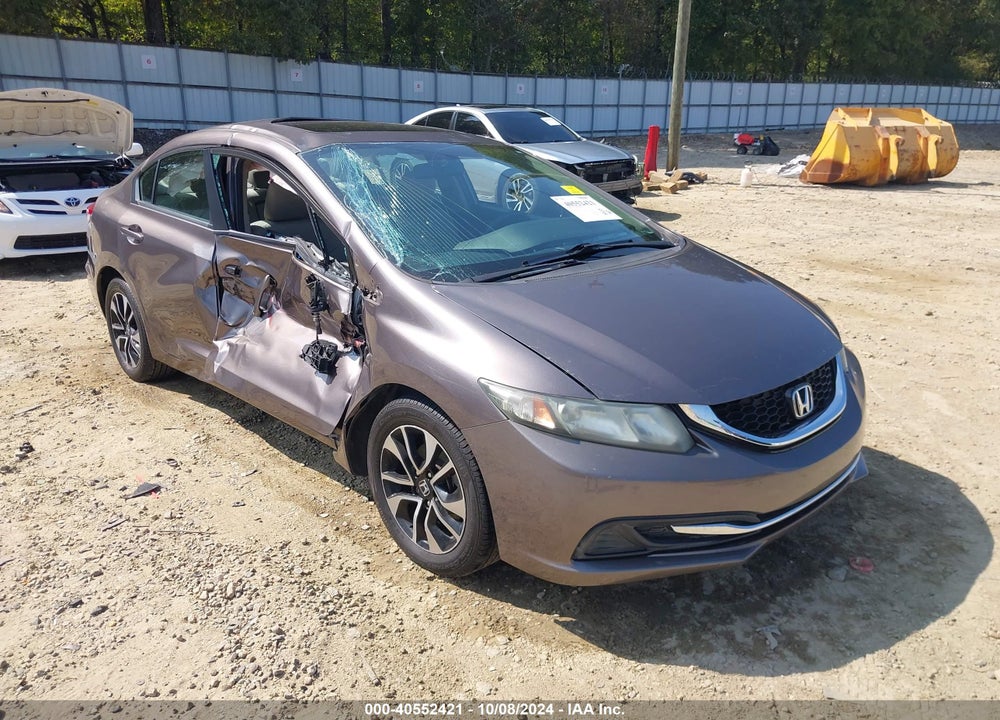 2014 HONDA CIVIC EX VIN: 19XFB2F83EE052010