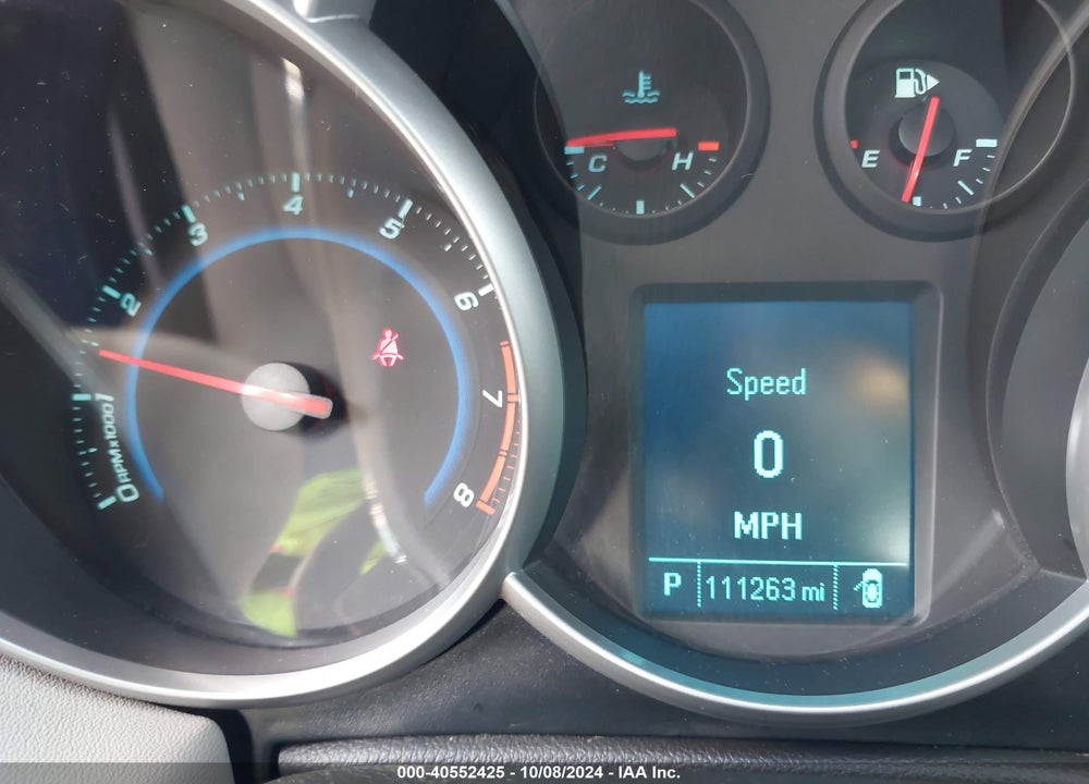 2012 CHEVROLET CRUZE ECO VIN: 1G1PJ5SC7C7234446