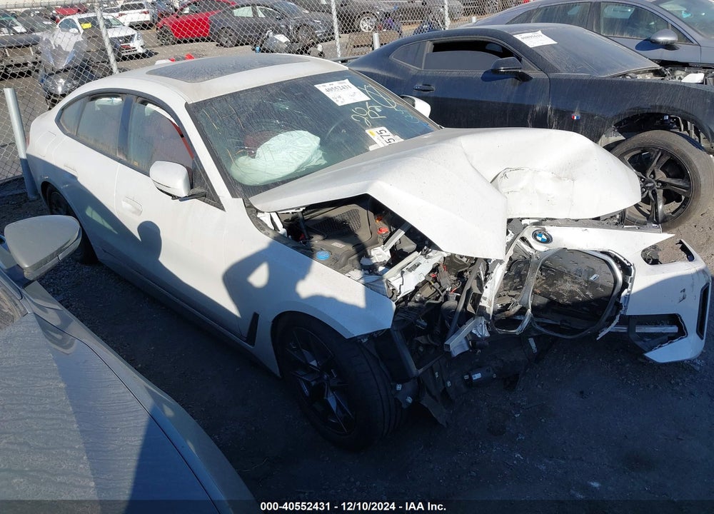 2023 BMW I4 EDRIVE35 VIN: WBY43AW06PFP81943