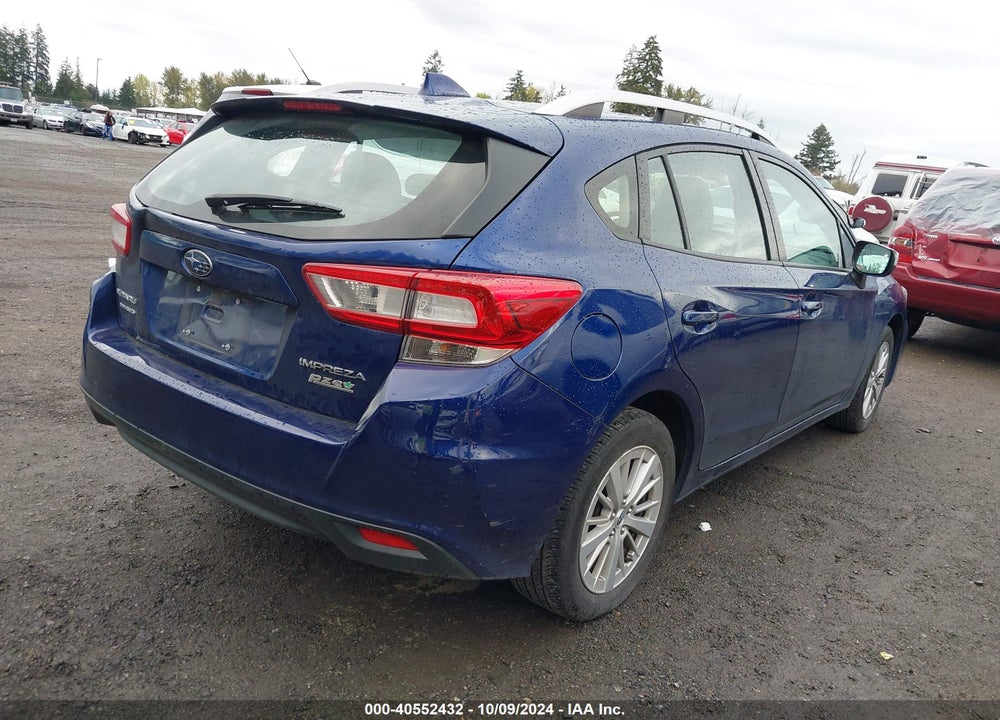 2017 SUBARU IMPREZA 2.0I PREMIUM VIN: 4S3GTAD61H3746039