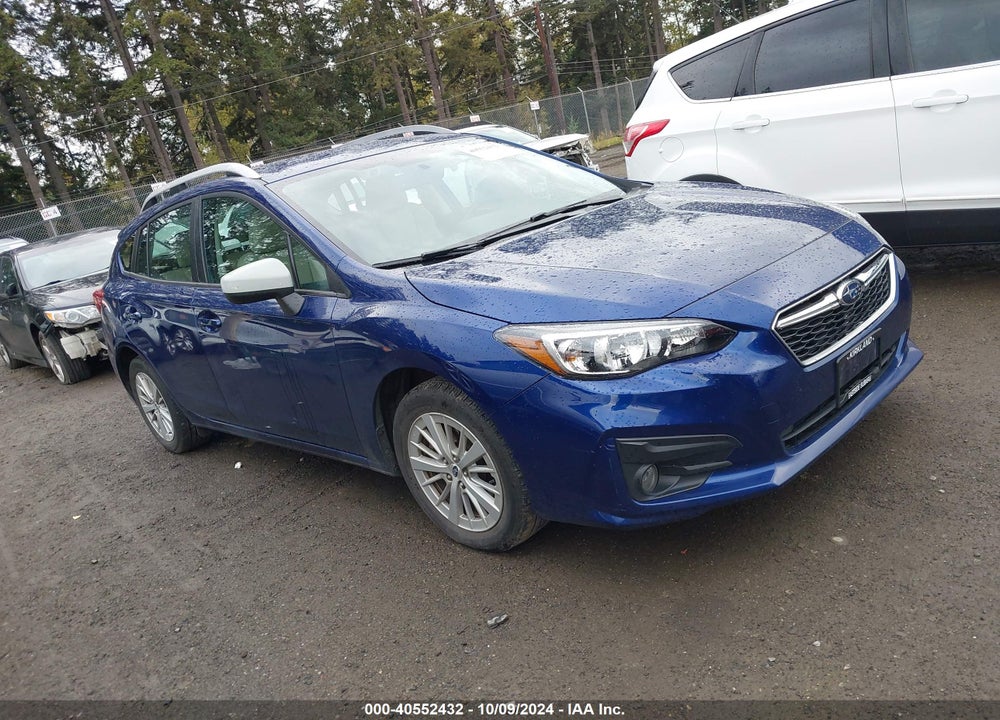 2017 SUBARU IMPREZA 2.0I PREMIUM VIN: 4S3GTAD61H3746039
