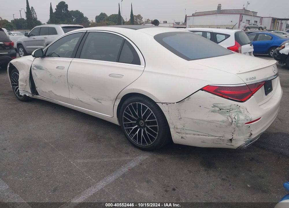 2022 MERCEDES-BENZ S 500 4MATIC VIN: W1K6G6DB8NA106028