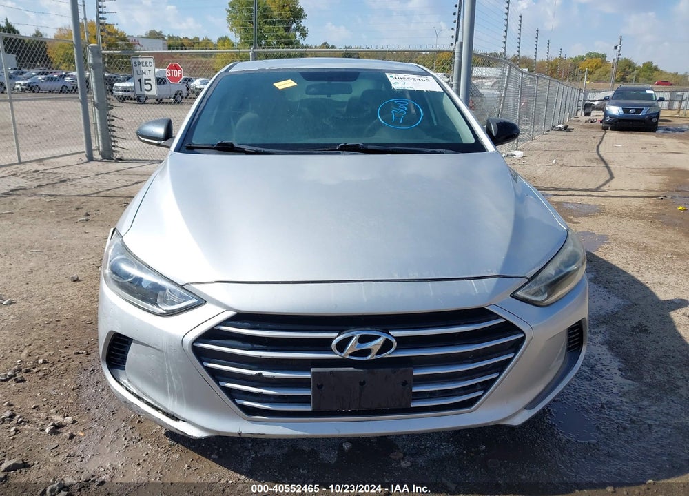 2017 HYUNDAI ELANTRA SE VIN: 5NPD84LF5HH130890