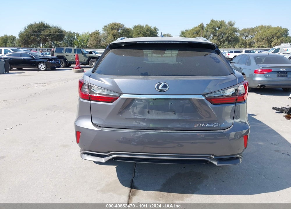 2019 LEXUS RX 450H VIN: 2T2BGMCA0KC034802