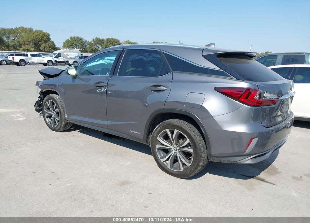 2019 LEXUS RX 450H VIN: 2T2BGMCA0KC034802