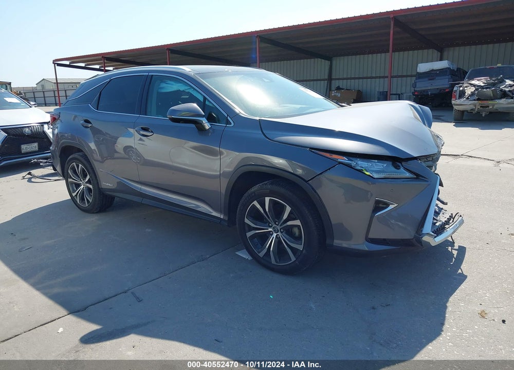 2019 LEXUS RX 450H VIN: 2T2BGMCA0KC034802