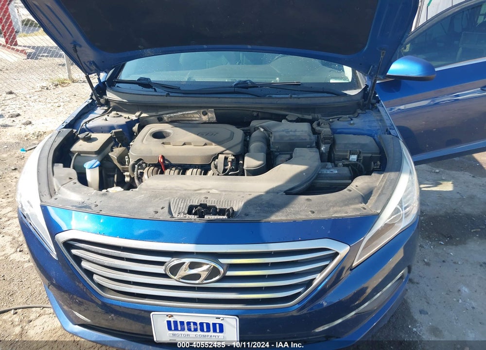 2015 HYUNDAI SONATA SE VIN: 5NPE24AF9FH224485