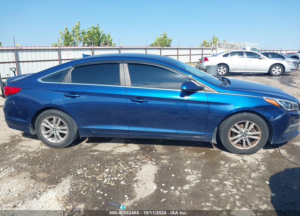 2015 HYUNDAI SONATA SE VIN: 5NPE24AF9FH224485