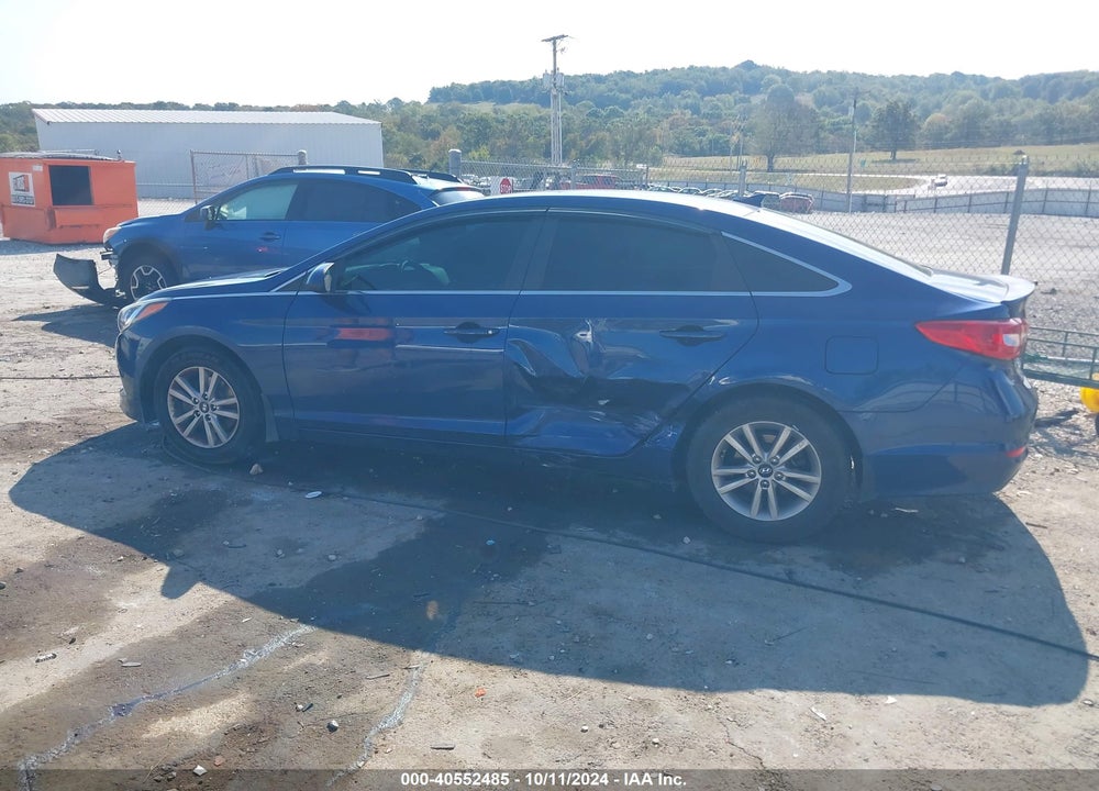 2015 HYUNDAI SONATA SE VIN: 5NPE24AF9FH224485