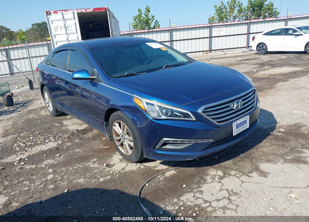 2015 HYUNDAI SONATA SE VIN: 5NPE24AF9FH224485
