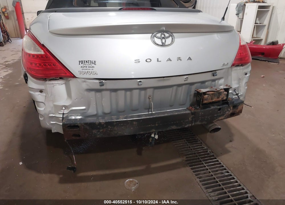 2007 TOYOTA CAMRY SOLARA SE VIN: 4T1FA38P07U126660