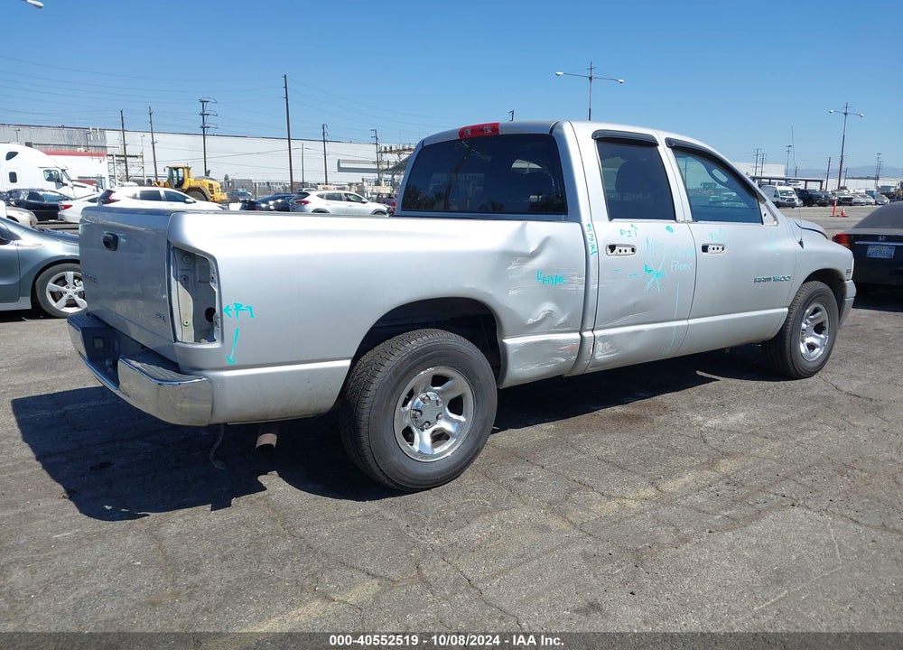 2004 DODGE RAM 1500 SLT/LARAMIE VIN: 1D7HA18D04S526335