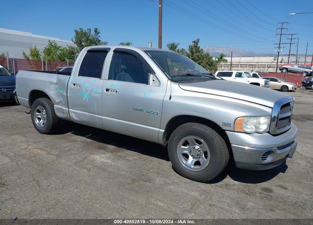 2004 DODGE RAM 1500 SLT/LARAMIE VIN: 1D7HA18D04S526335