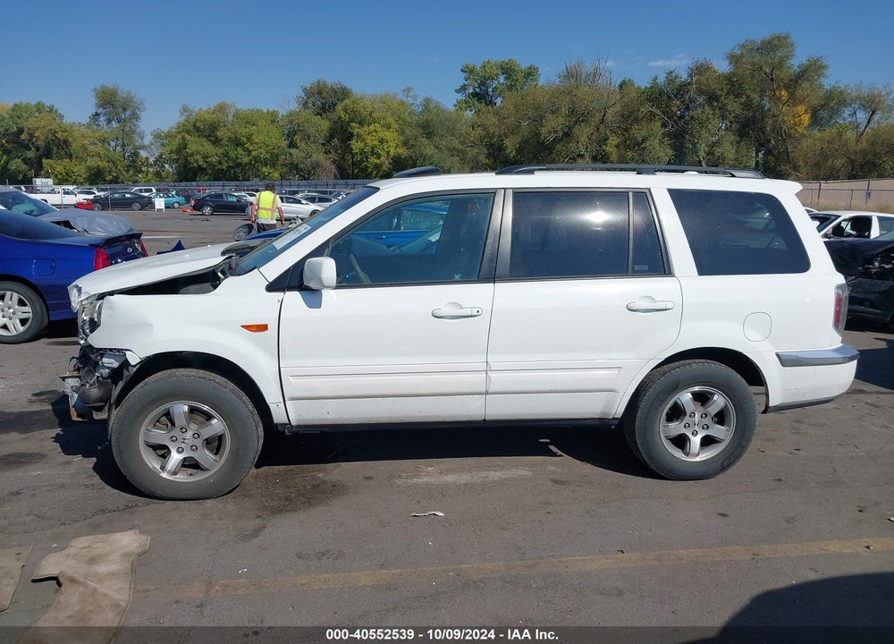 2007 HONDA PILOT EX-L VIN: 2HKYF18737H511269
