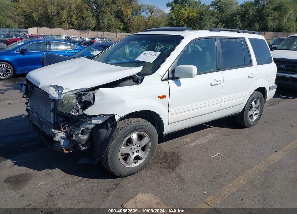 2007 HONDA PILOT EX-L VIN: 2HKYF18737H511269