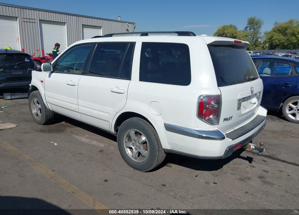 2007 HONDA PILOT EX-L VIN: 2HKYF18737H511269