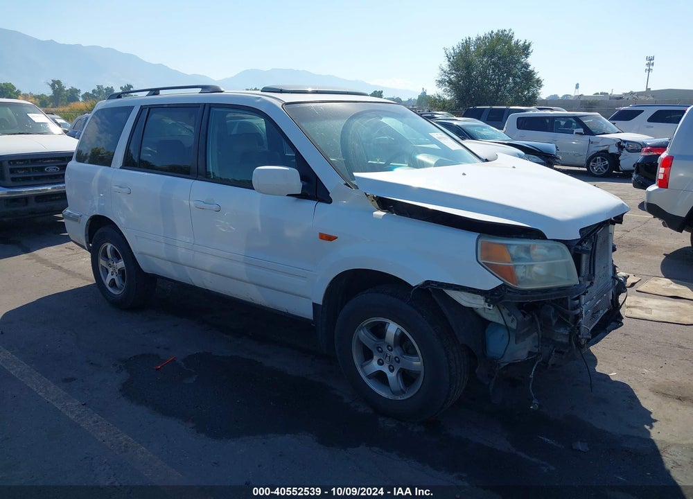 2007 HONDA PILOT EX-L VIN: 2HKYF18737H511269