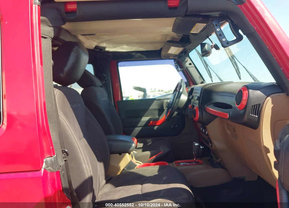 2013 JEEP WRANGLER RUBICON VIN: 1C4BJWCGXDL674789