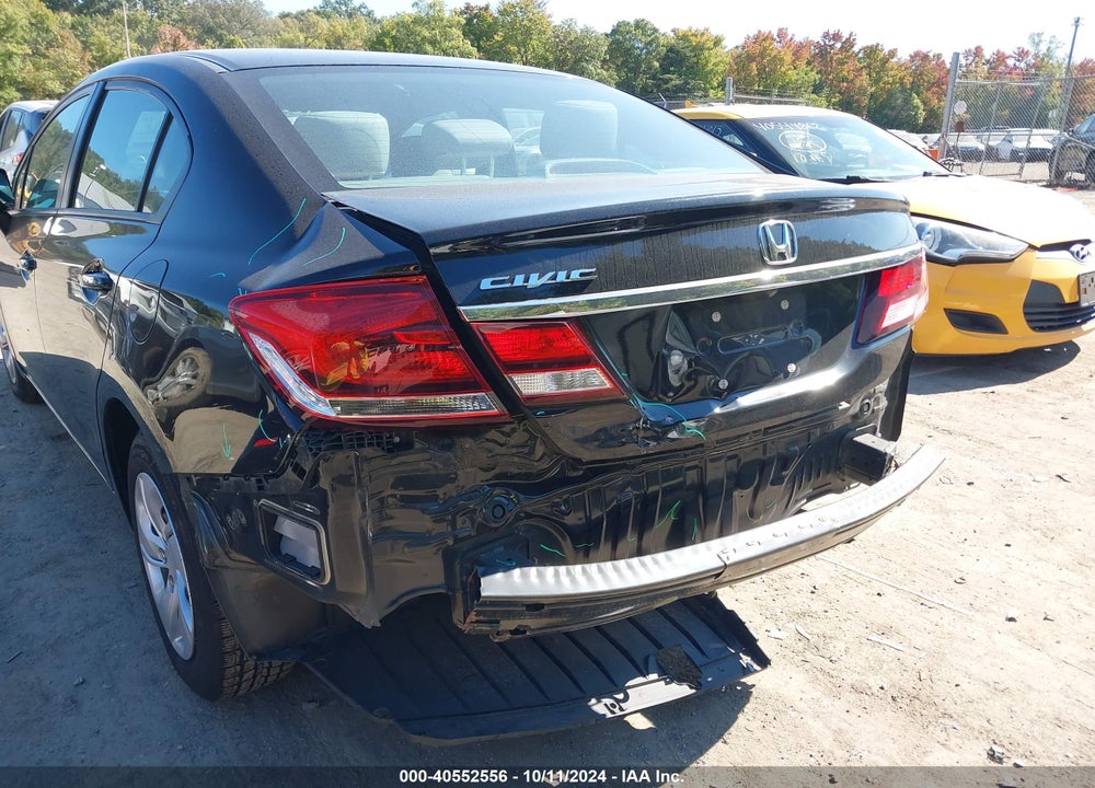 2014 HONDA CIVIC LX VIN: 19XFB2F55EE245930
