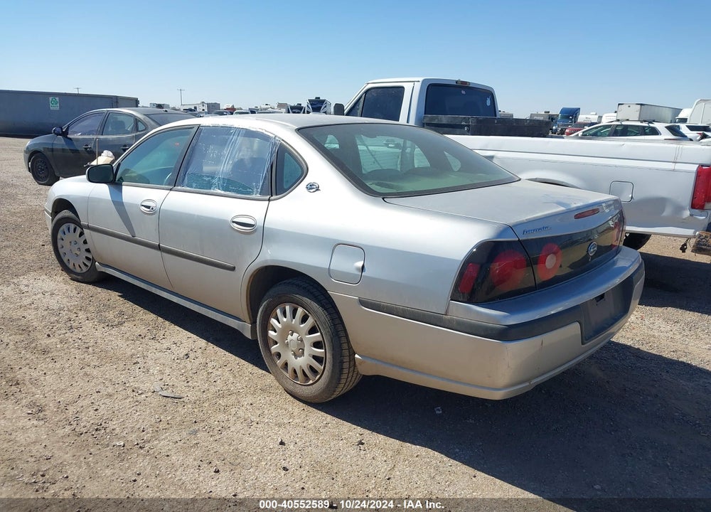 2005 CHEVROLET IMPALA VIN: 2G1WF52E659229254