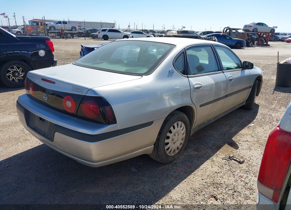 2005 CHEVROLET IMPALA VIN: 2G1WF52E659229254