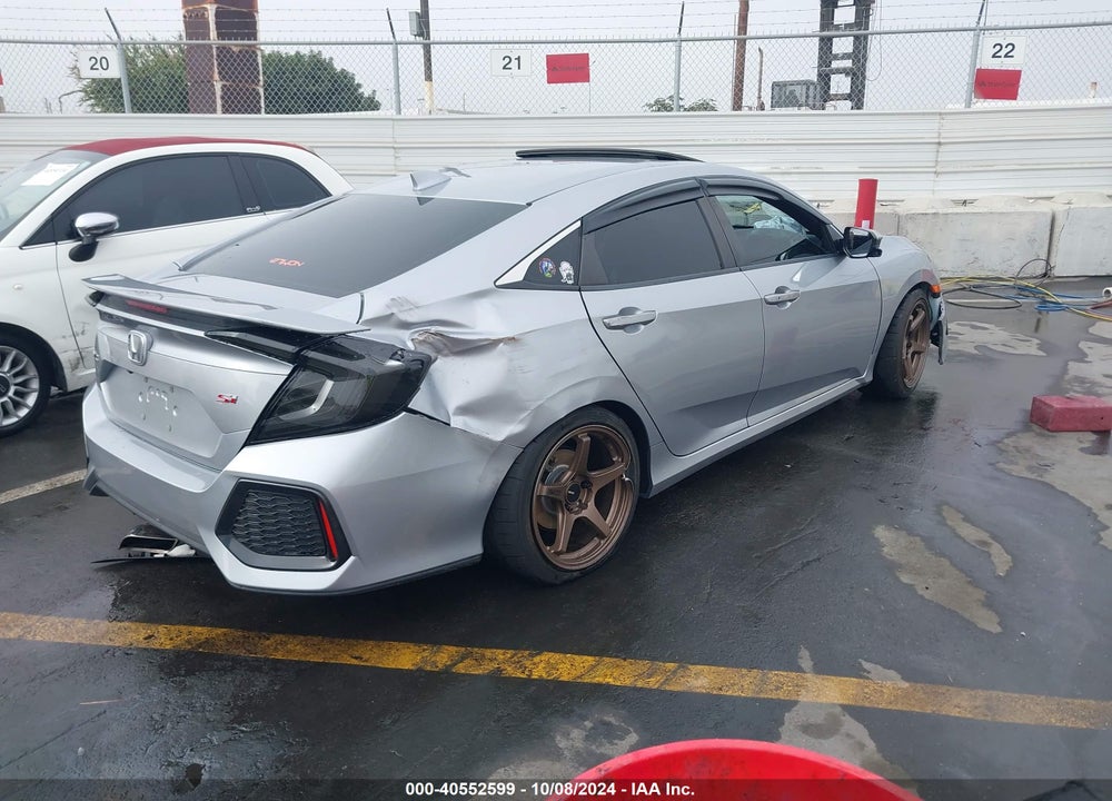 2019 HONDA CIVIC SI VIN: 2HGFC1E59KH702734