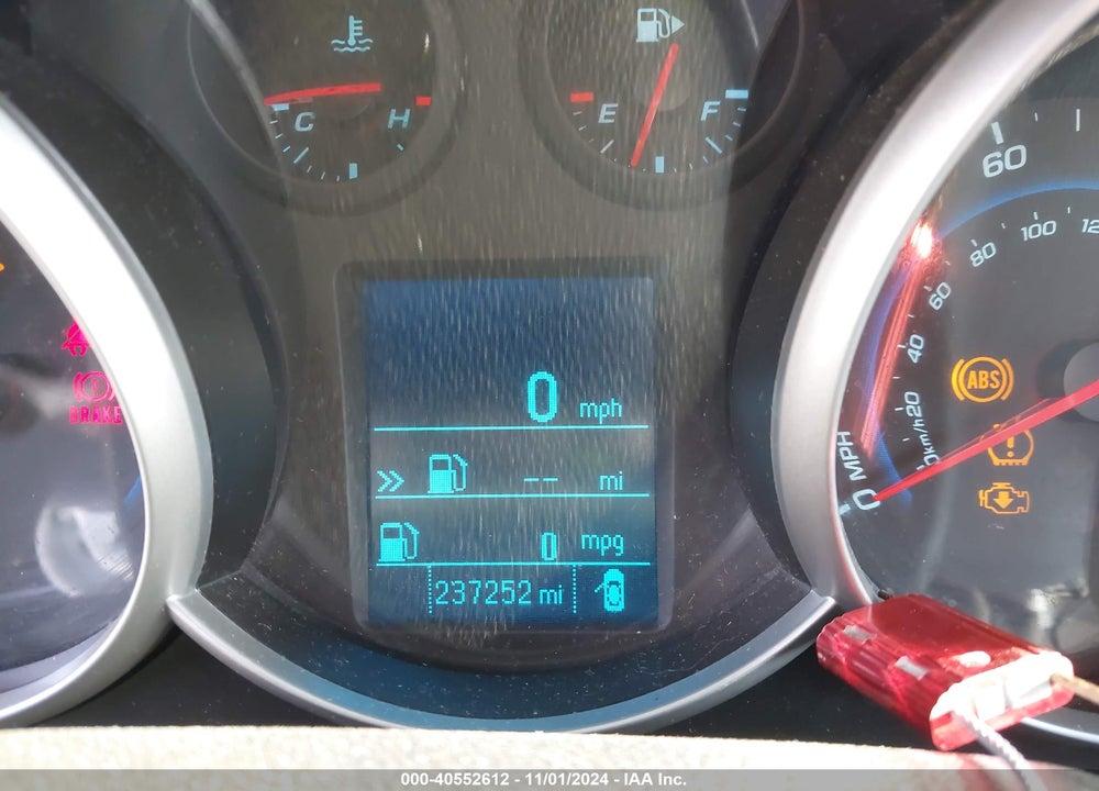2012 CHEVROLET CRUZE LT VIN: 1G1PE5SC2C7102778