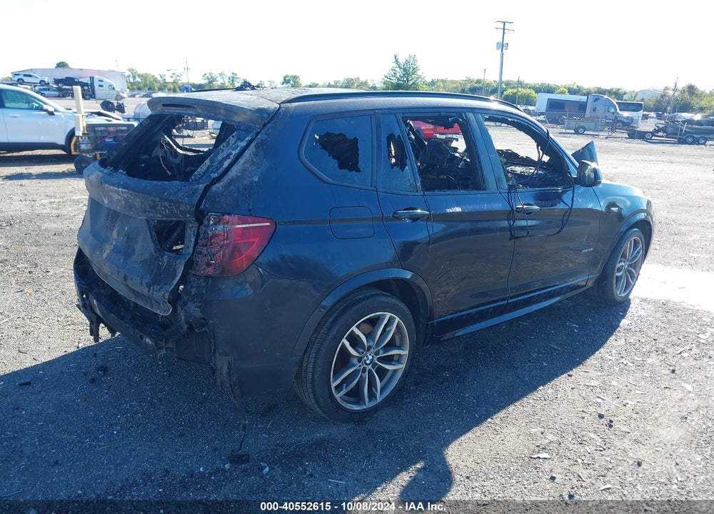 2015 BMW X3 XDRIVE35I VIN: 5UXWX7C52F0K34315