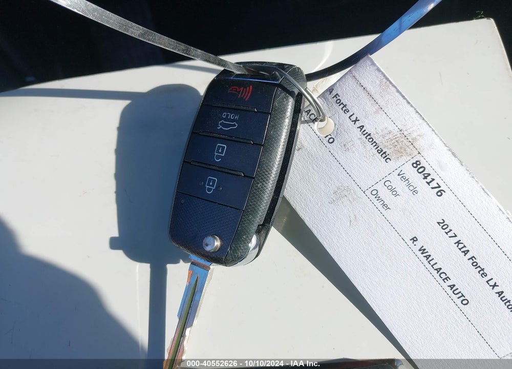2017 KIA FORTE LX VIN: 3KPFK4A77HE093769