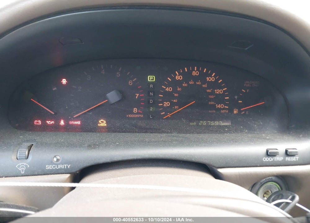 1996 LEXUS ES 300 VIN: JT8BF12G4T0184238