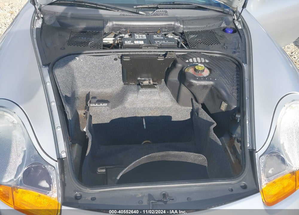 1997 PORSCHE BOXSTER VIN: WP0CA2987VS624212