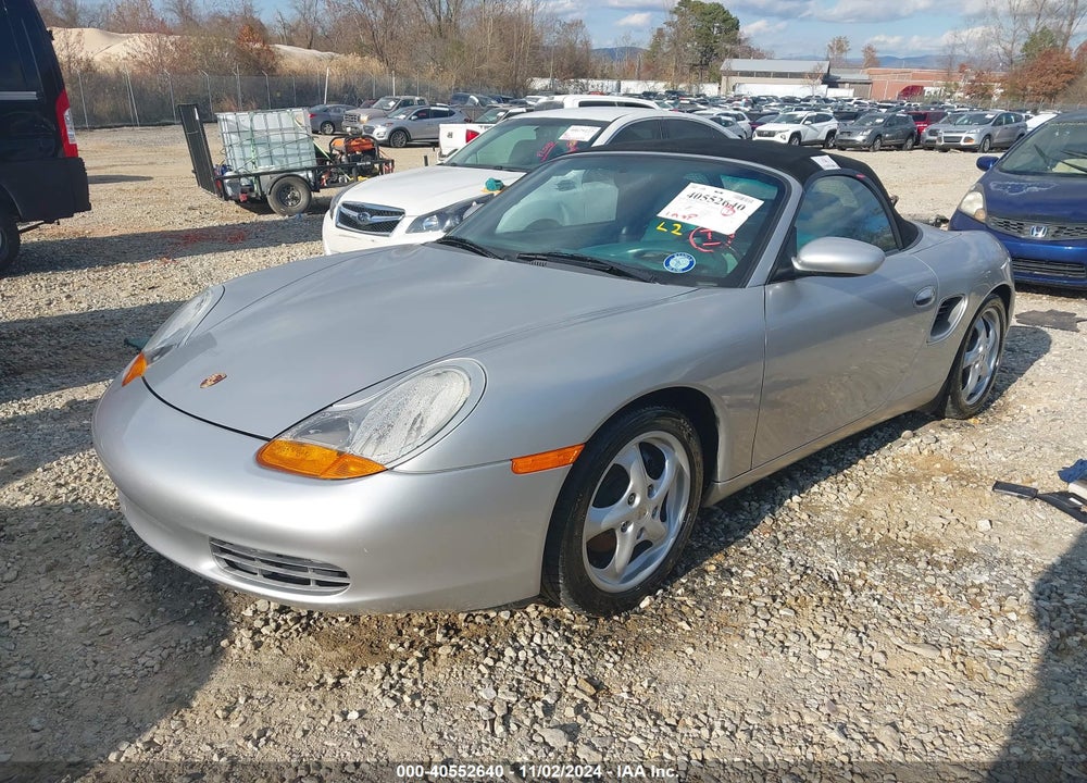 1997 PORSCHE BOXSTER VIN: WP0CA2987VS624212