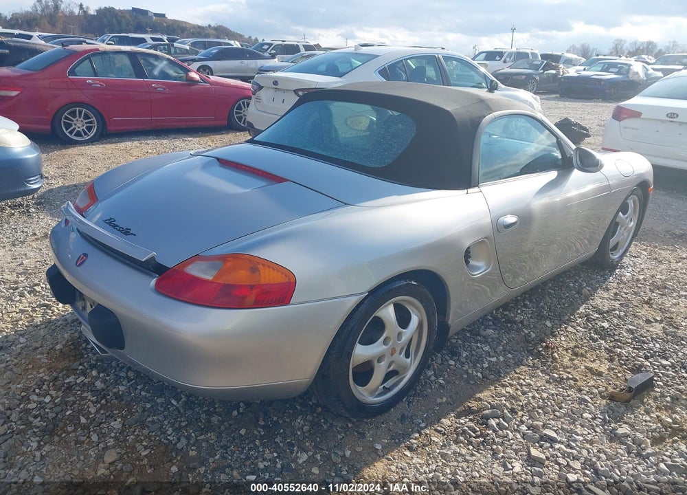 1997 PORSCHE BOXSTER VIN: WP0CA2987VS624212