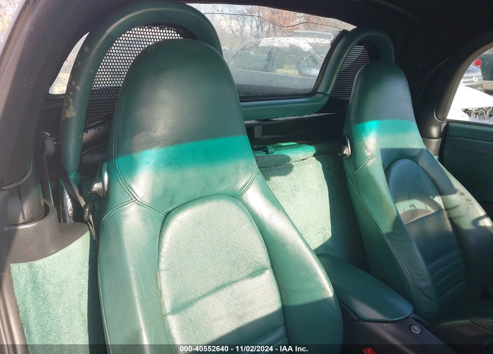 1997 PORSCHE BOXSTER VIN: WP0CA2987VS624212