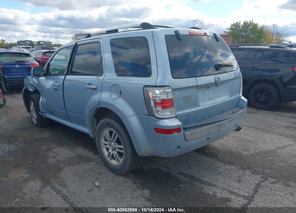 2009 MERCURY MARINER PREMIER V6 VIN: 4M2CU87GX9KJ02341
