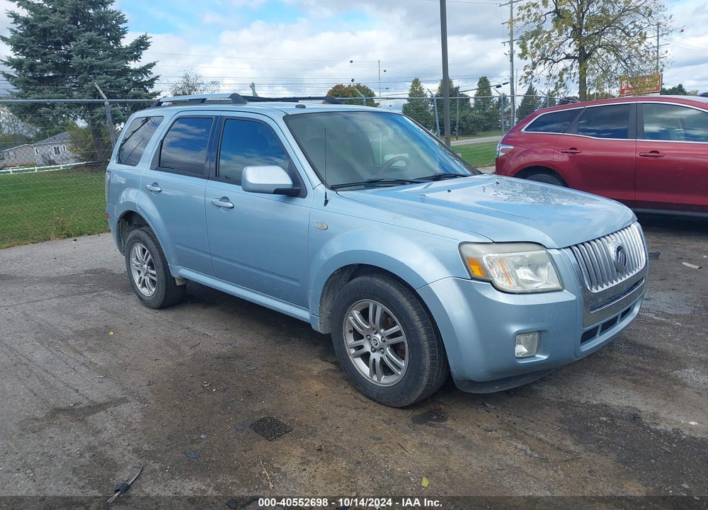 2009 MERCURY MARINER PREMIER V6 VIN: 4M2CU87GX9KJ02341