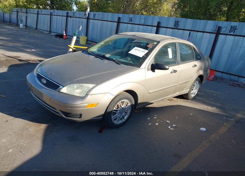 2005 FORD FOCUS ZX4 VIN: 1FAFP34N35W116834