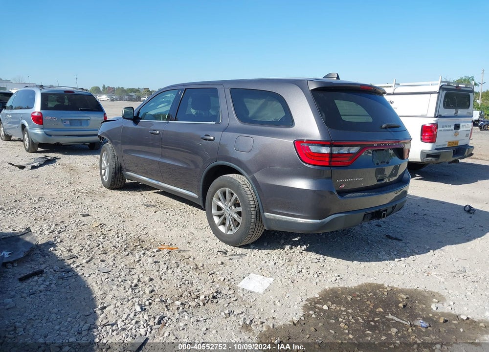 2018 DODGE DURANGO SXT AWD VIN: 1C4RDJAG4JC448447