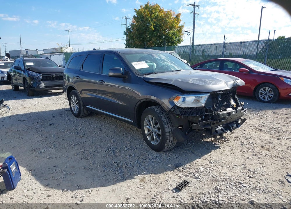 2018 DODGE DURANGO SXT AWD VIN: 1C4RDJAG4JC448447