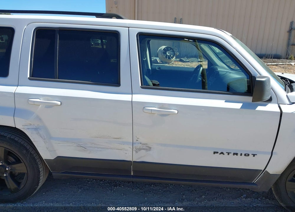 2015 JEEP PATRIOT ALTITUDE EDITION VIN: 1C4NJPBA0FD314086