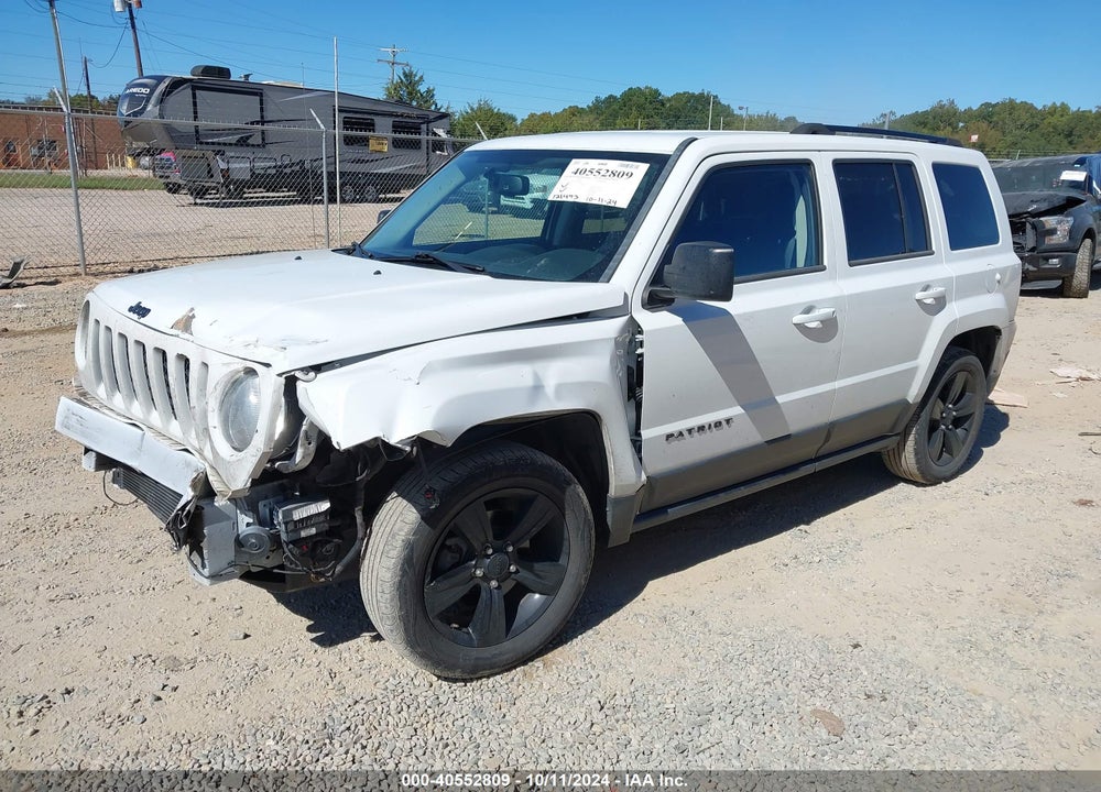 2015 JEEP PATRIOT ALTITUDE EDITION VIN: 1C4NJPBA0FD314086