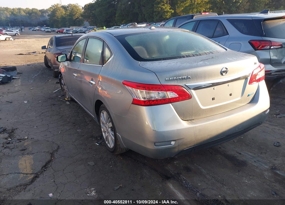 2013 NISSAN SENTRA SL VIN: 3N1AB7AP0DL644399