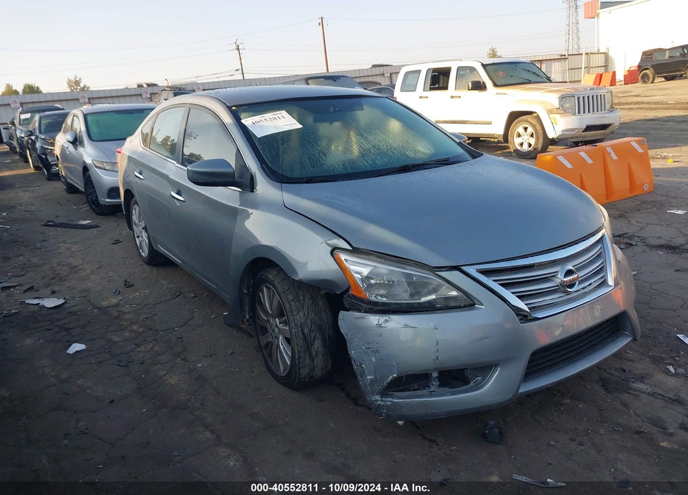 2013 NISSAN SENTRA SL VIN: 3N1AB7AP0DL644399