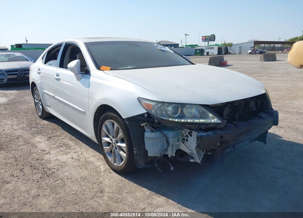 2013 LEXUS ES 300H VIN: JTHBW1GG2D2012322