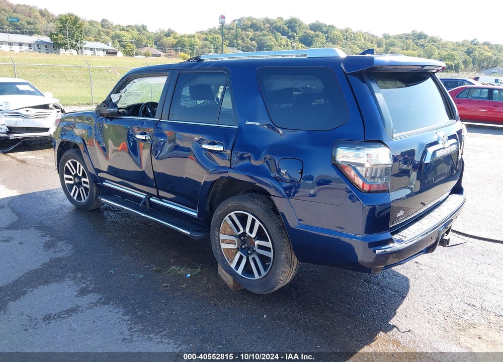 2016 TOYOTA 4RUNNER LIMITED VIN: JTEBU5JR1G5334506